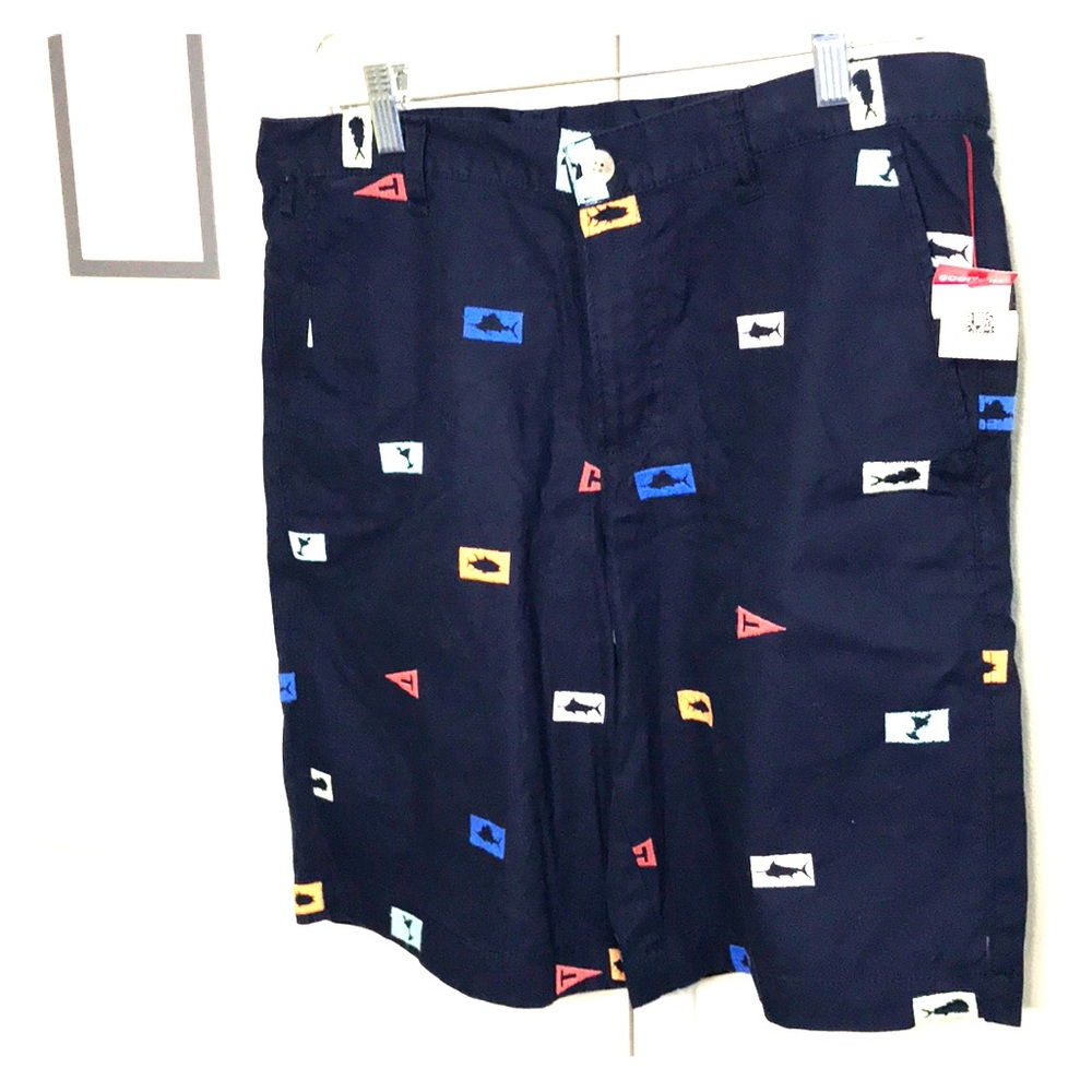 - Columbia cotton sailfin shorts in Navy size 32